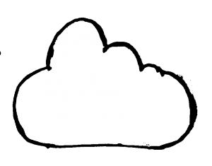 Icône nuage pour Les Sites du Caribou