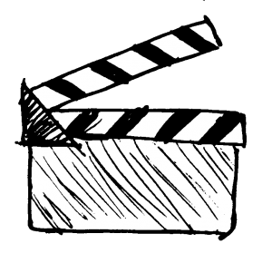Icône clap ciné pour Les Sites du Caribou